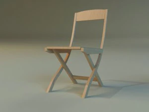 chair folding 3D Model
