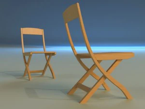 chair folding 3D Model
