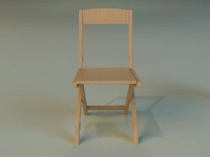 chair folding 3D Model