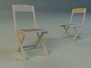 chair folding 3D Model
