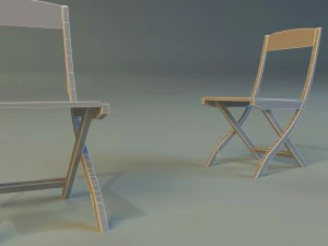 chair folding 3D Model