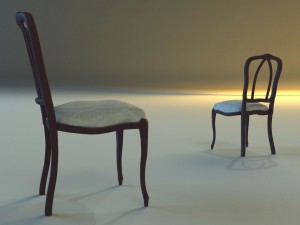 chair dining Modelo 3D