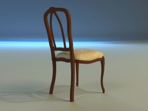 chair dining Modelo 3D