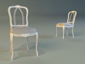 chair dining Modelo 3D