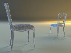 chair dining Modelo 3D