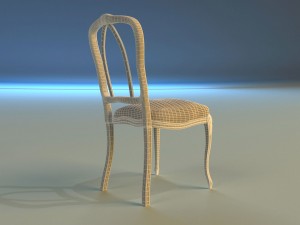 chair dining Modelo 3D
