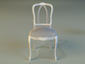 chair dining Modelo 3D