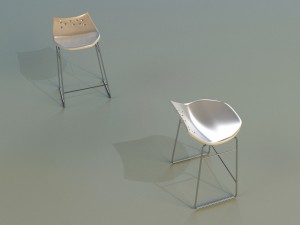 bar stool modern Model 3D