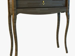 어두운 변기 3D 모델