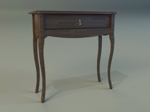 commode dark Modèle 3D
