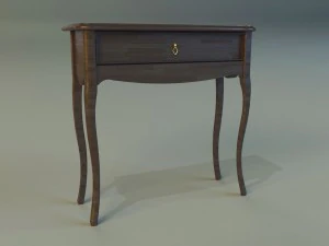 commode dark 3D Model