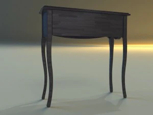 commode dark 3D Model