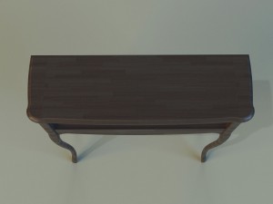 commode dark Modèle 3D
