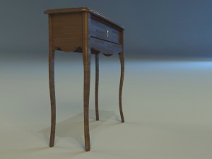 commode dark Modèle 3D