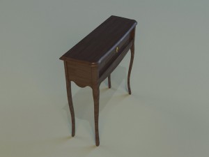 commode dark Modèle 3D