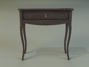 commode dark Modèle 3D
