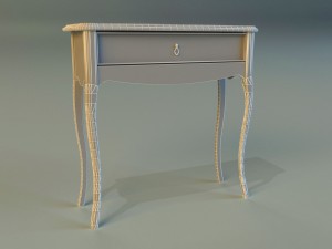 commode dark Modèle 3D