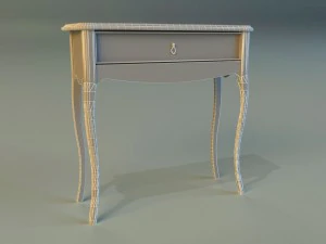 commode dark 3D Model