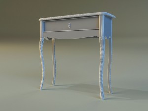 commode dark Modèle 3D