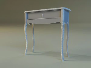 commode dark 3D Model
