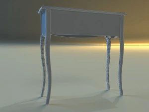 commode dark 3D Model