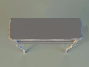 commode dark 3D Model