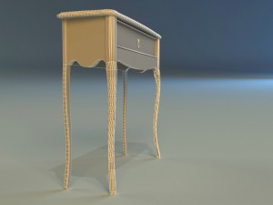 commode dark Modèle 3D