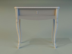 commode dark Modèle 3D