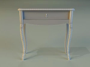 commode dark 3D Model