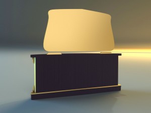 old commode drawers 3D Model