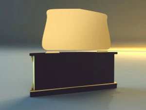old commode drawers 3D Model