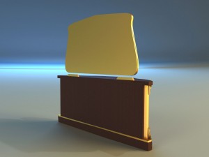 old commode drawers 3D Model
