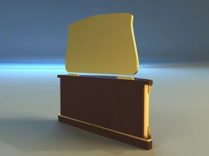 old commode drawers 3D Model