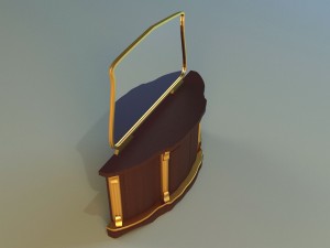 old commode drawers 3D Model