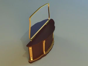 old commode drawers 3D Model