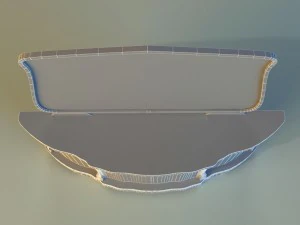 old commode drawers 3D Model