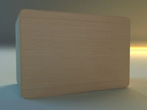 commode modern wooden 3D Model