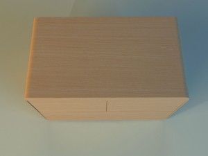 commode modern wooden 3D 모델