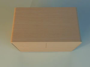 commode modern wooden 3D Model