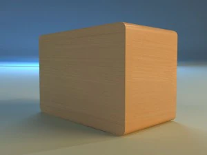 commode modern wooden 3D Model
