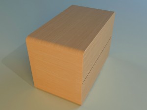 commode modern wooden 3D 모델