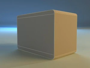 commode modern wooden 3D Model
