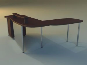 computer table boss 3D Model