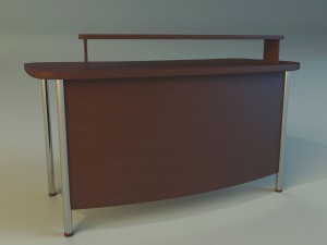 computer desk Model 3D