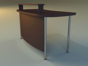 computer desk Model 3D