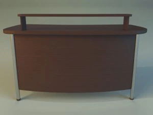 कंप्यूटर डेस्क 3D मॉडल