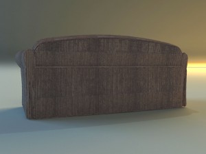 sofa velvet Modèle 3D