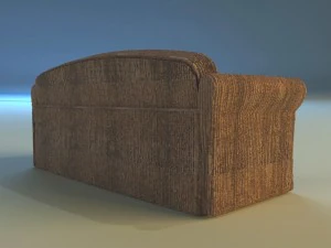 sofa velvet 3D Model