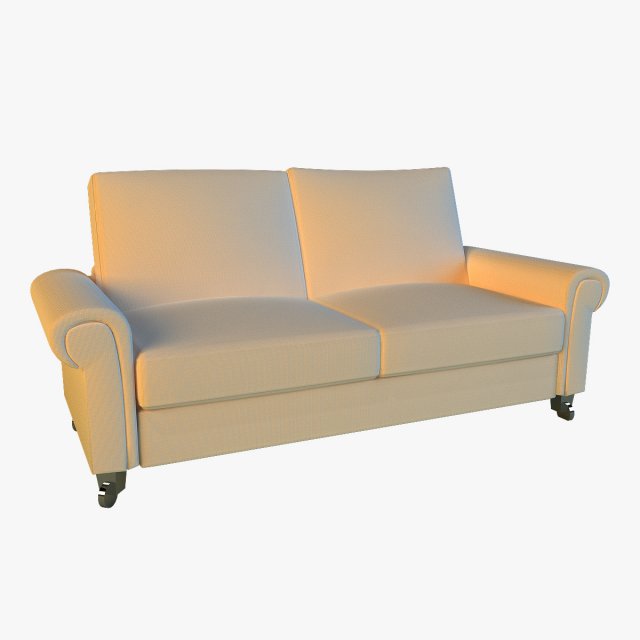 sofa white modern white Modelo 3D .c4d .max .obj .3ds .fbx .stl .blend 