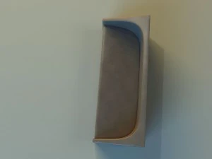 sofa leather classic simple 3D Model